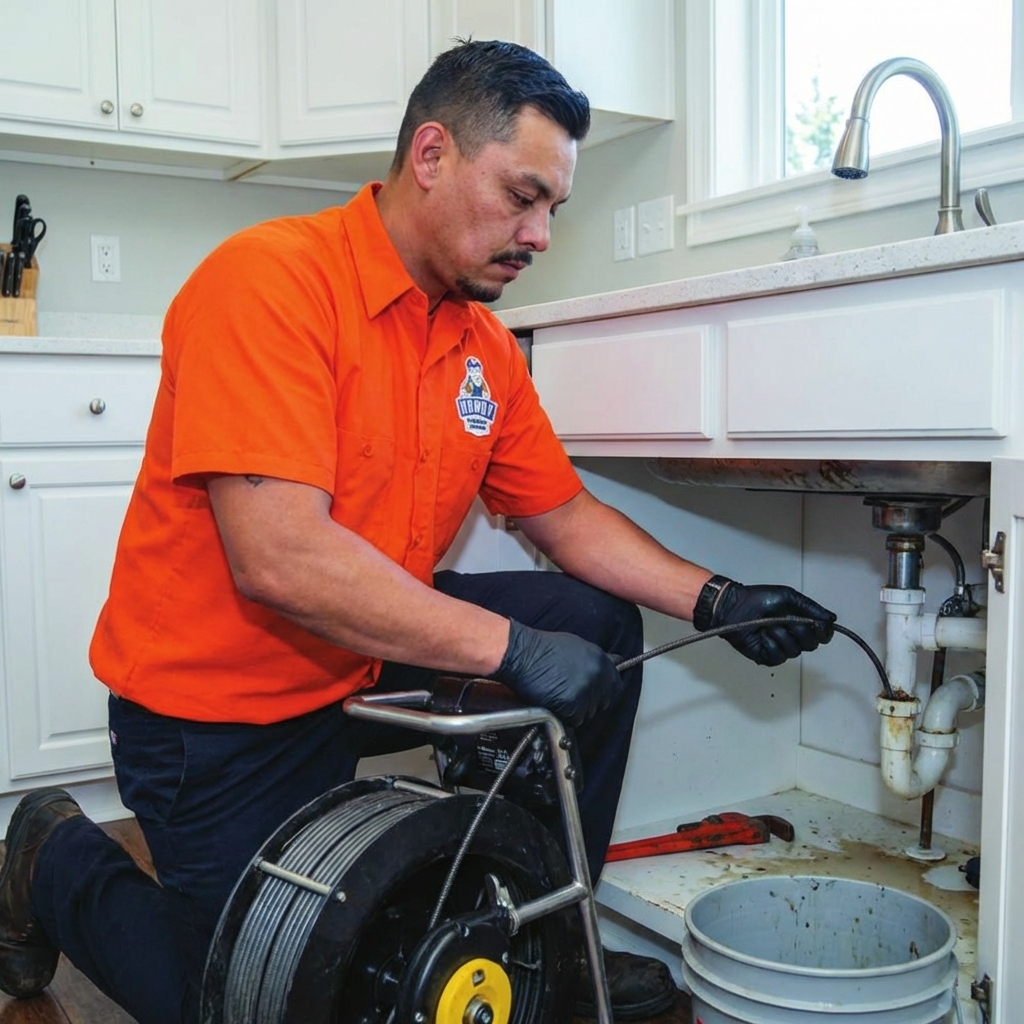 kitchen sink drain cleaning